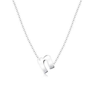 Alphabet Silver Necklace n SPE-5580
